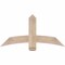 Ekena Millwork Bellingham Smooth Timber Gable Bracket, Douglas Fir, 48"W x 24"H x 1 1/2"D x 5 1/2"F, 12/12 Pitch GBW048X24X0206BEL00SDF - alternate 1